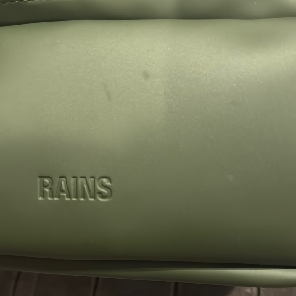 Rains Green Bag